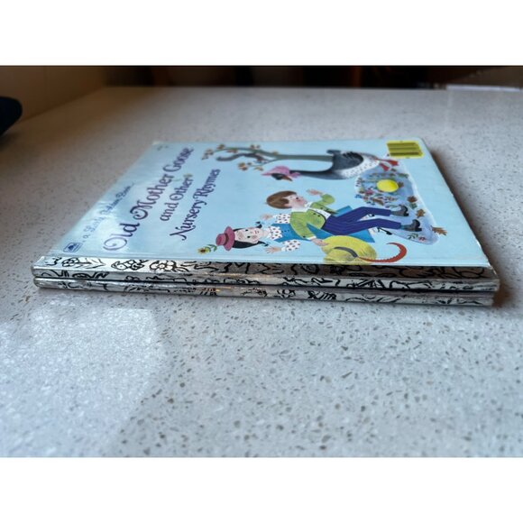 Old Mother Goose 1998 and The Three Bears 1974 Two little Golden Story Books - Picture 2 of 9